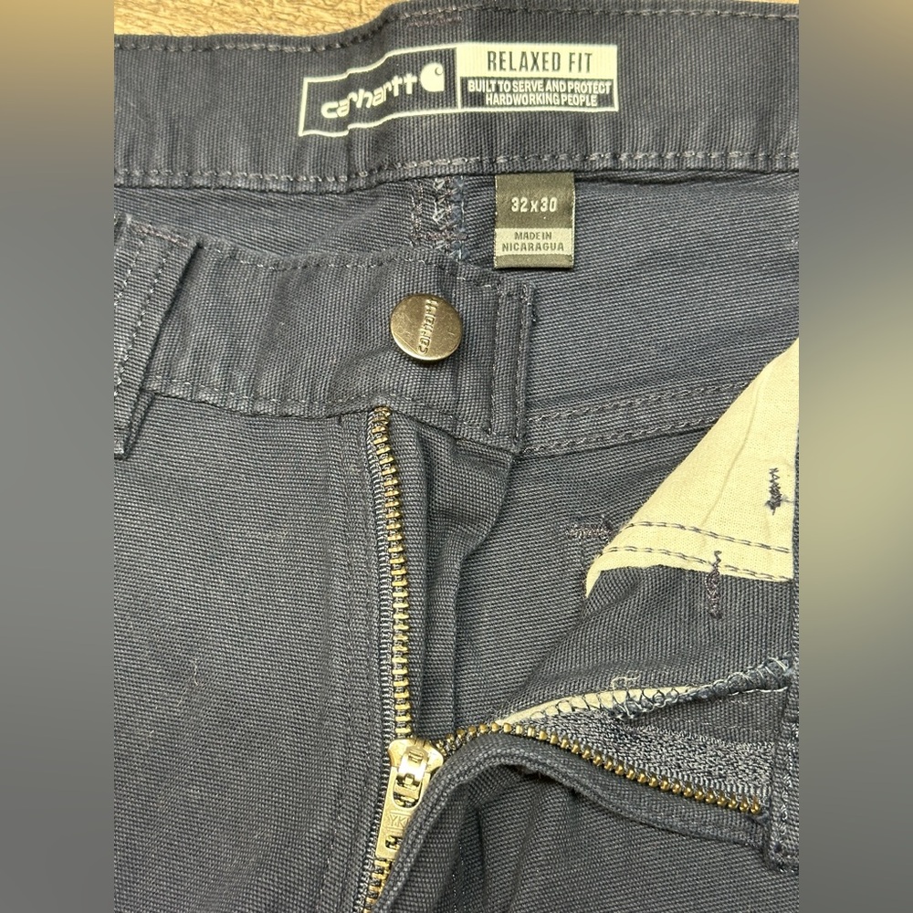 Carhartt Rugged Flex Canvas Work Pants Relaxed Fit 32x30 NWT - Picture 9 of 12